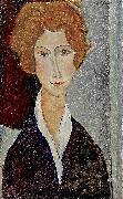 Amedeo Modigliani Portrait de femme oil on canvas